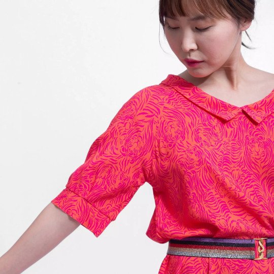 Robe Trapèze - Motif Tigre