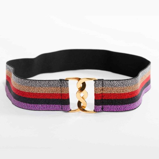 Ceinture Odette Lurex multicolore