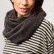 Snood Laine Gris