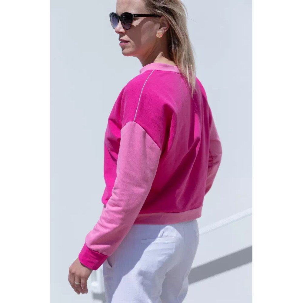 Sweat Bubble-Gum jersey coton GOTS