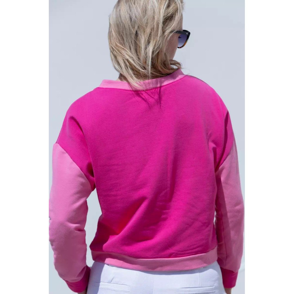 Sweat Bubble-Gum jersey coton GOTS