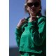 Sweat Alix Vert molleton 100% coton