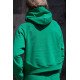 Sweat Alix Vert molleton 100% coton