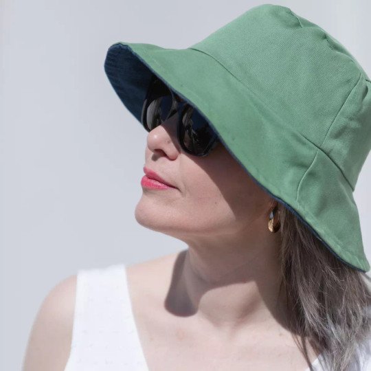 Bob Marguerite Vert réversible