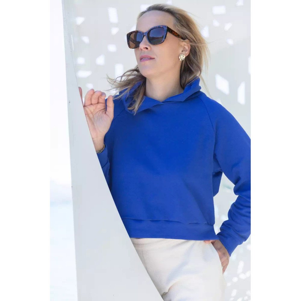 Sweat Alix Bleu Cobalt