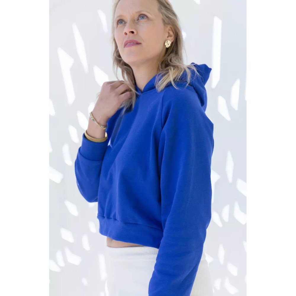 Sweat Alix Bleu Cobalt