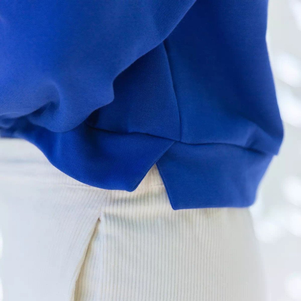 Sweat Alix Bleu Cobalt