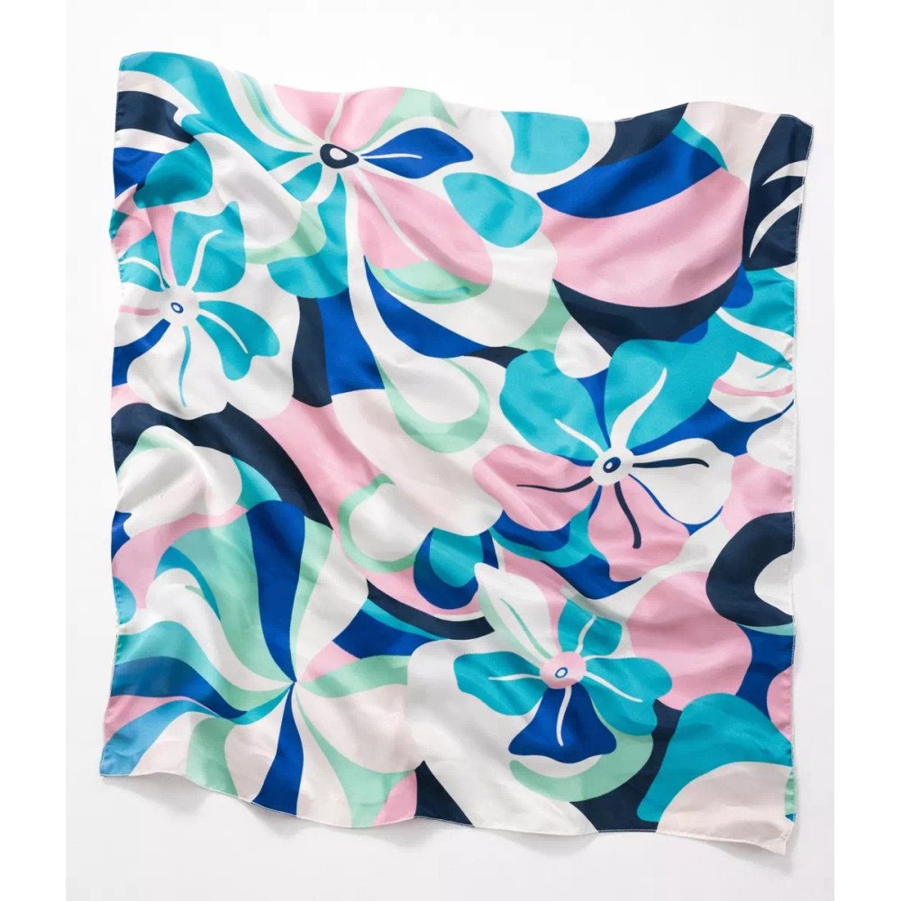 Foulard Bloom - Motif floral graphique
