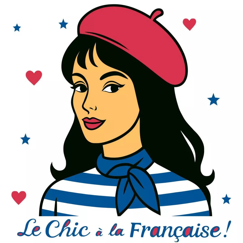 Visuel tee-shirt Le Chic à la Française