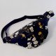 Sac banane femme Fanny Sakura Nocturne à fleurs de cerisier