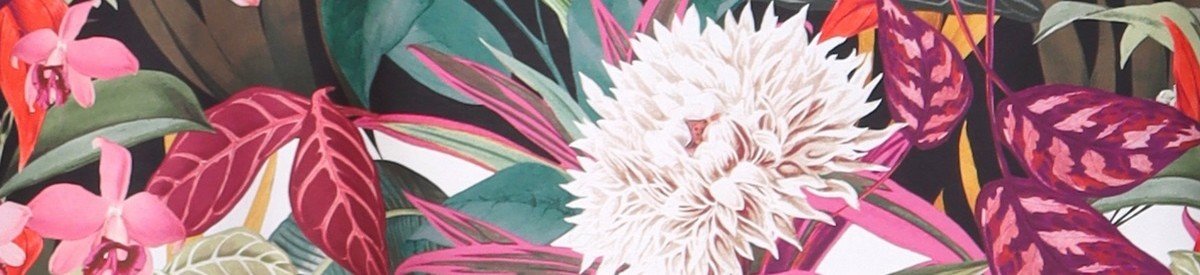 Imprimé floral sélectionné pour les collections Hysteriko